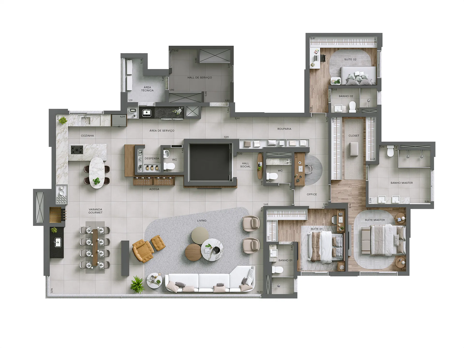Planta - Decorado