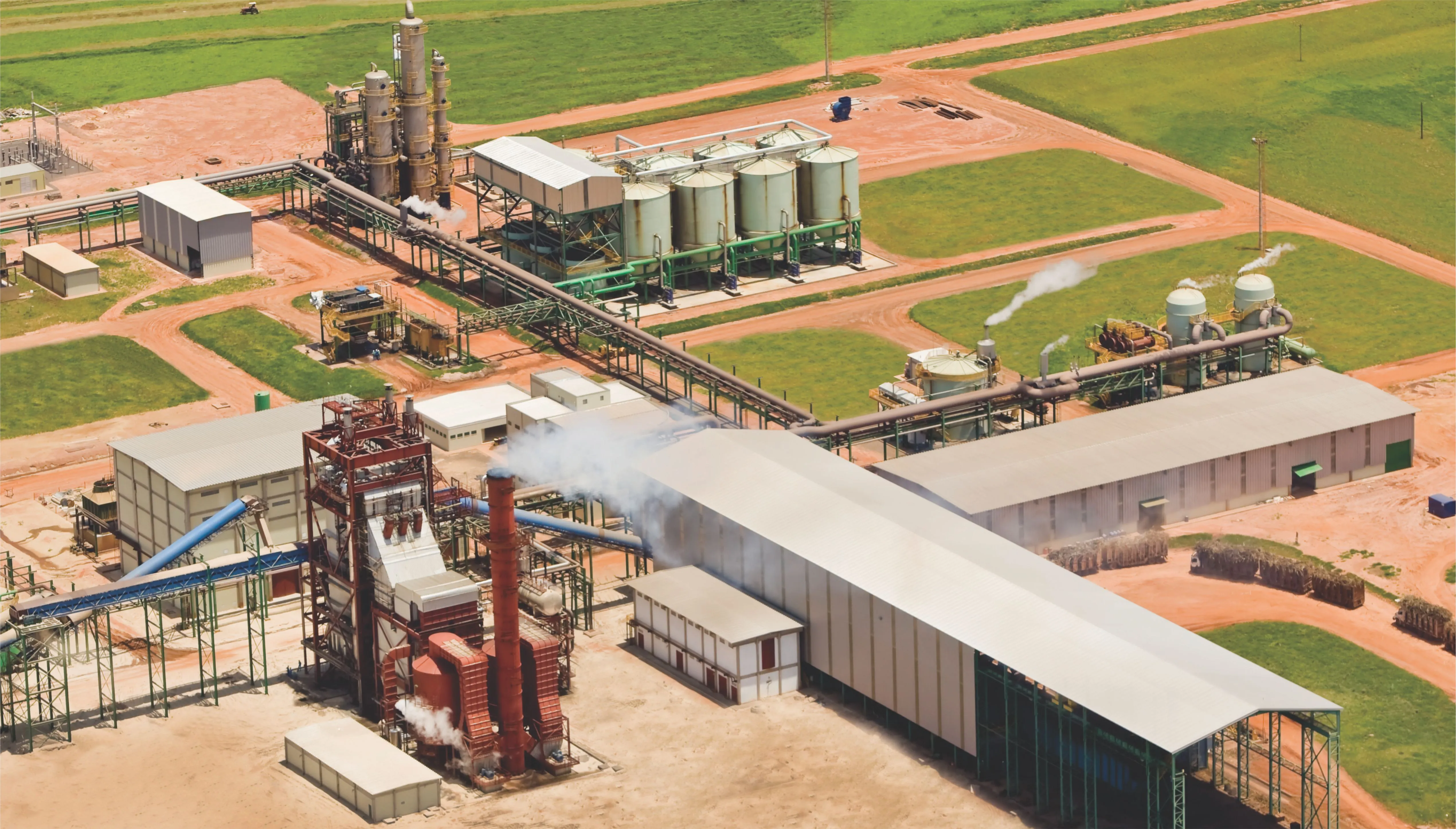 Destaque na construção de usinas de Álcool e Açúcar